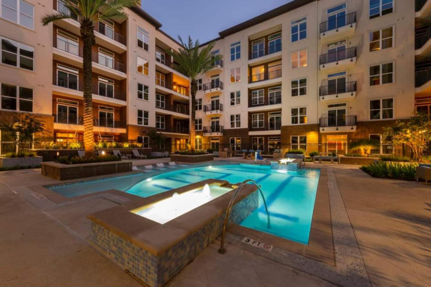 Downtown Apart 1 Bed 1 Bath Free Parking Apartment Houston Exterior foto