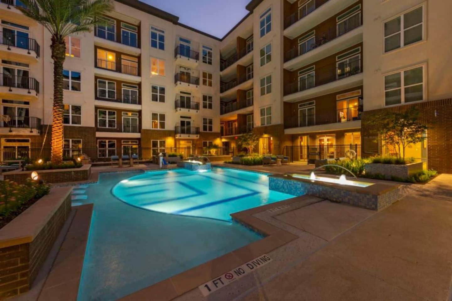 Downtown Apart 1 Bed 1 Bath Free Parking Apartment Houston Exterior foto